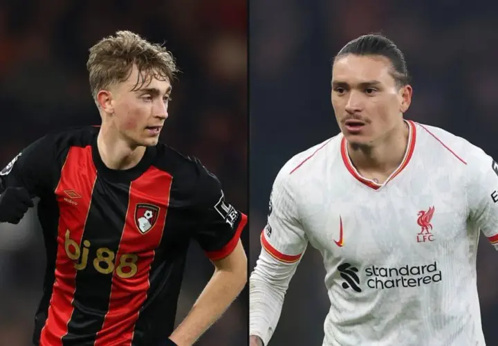 Dwóch piłkarzy: młody zawodnik Bournemouth i Darwin Núñez z Liverpoolu, którego transfery budzą emocje.